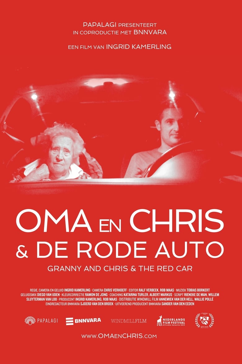 Poster of Oma en Chris & de rode auto