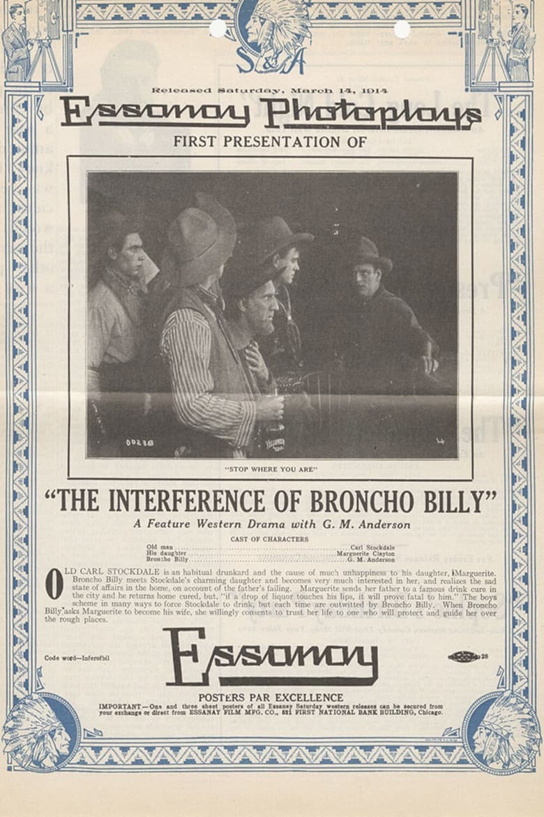 Poster of The Inference of Broncho Billy