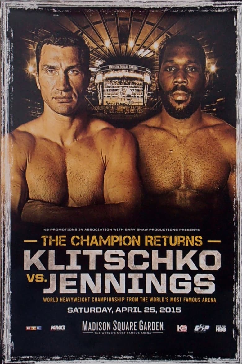 Poster of Wladimir Klitschko vs. Bryant Jennings