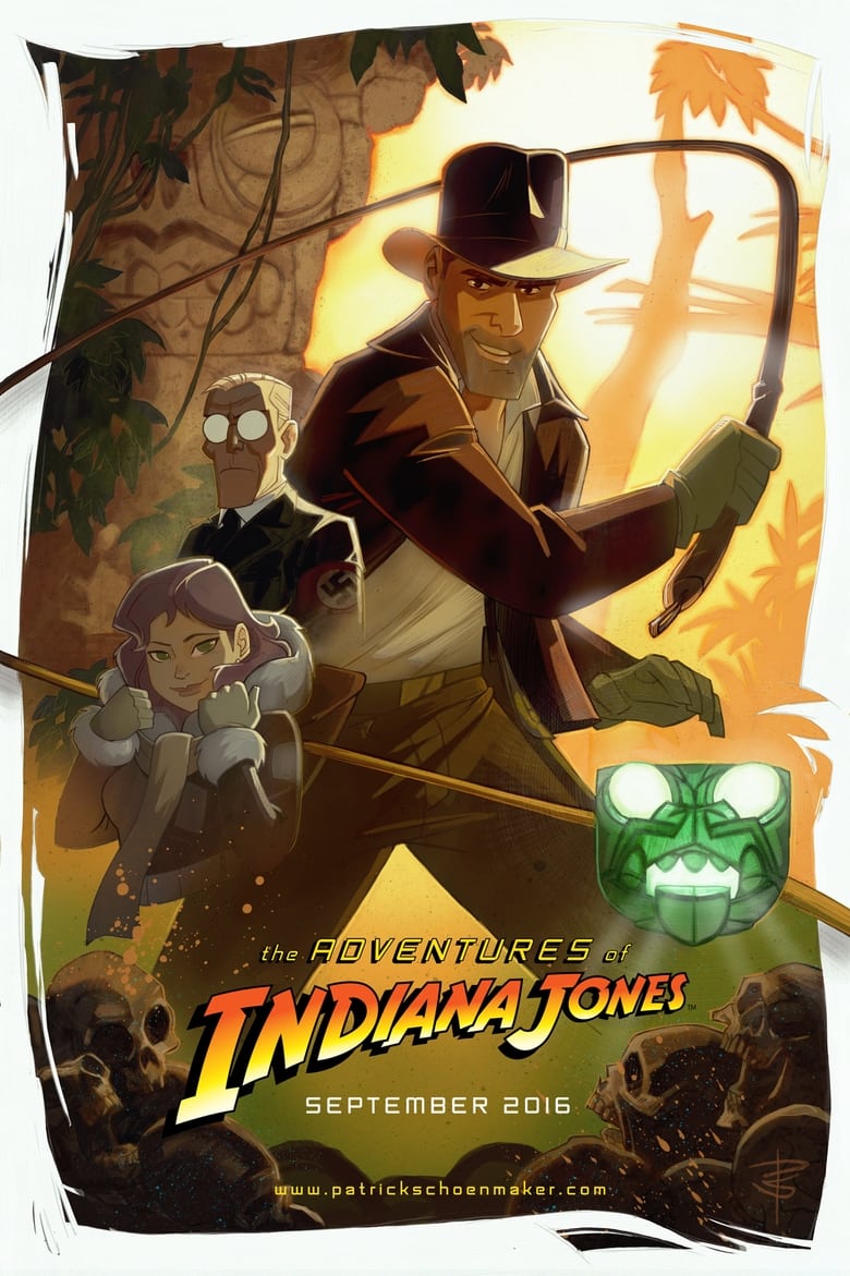 Poster of The Adventures of Indiana Jones