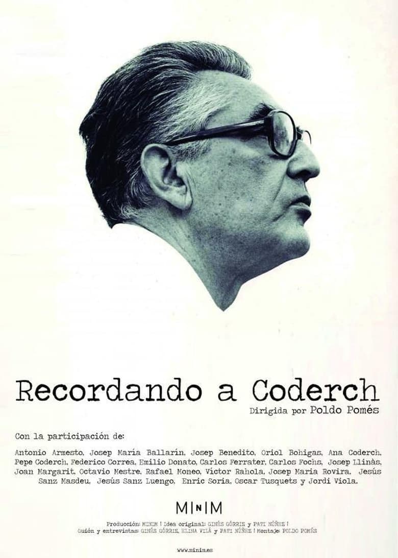 Poster of Recordant Coderch