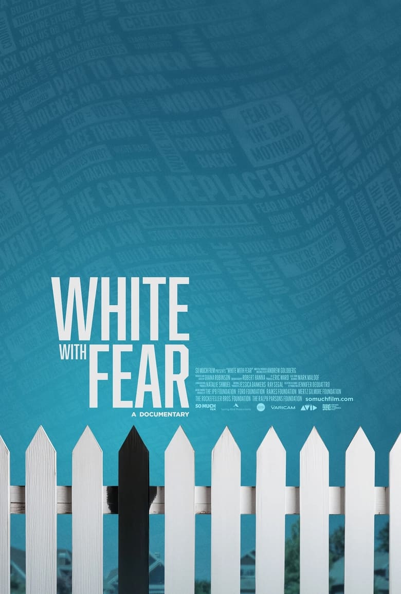 Poster of White with Fear