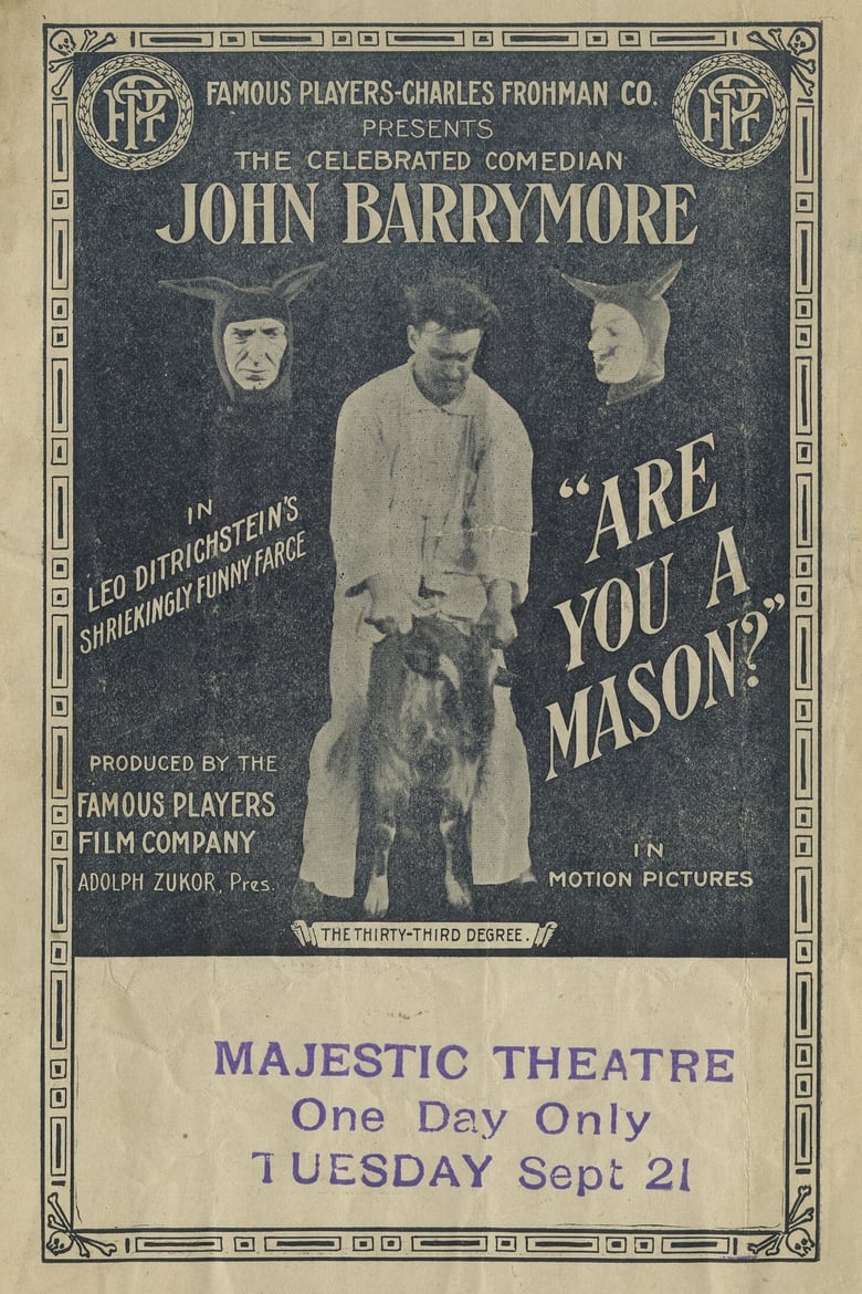 Poster of Are You a Mason?