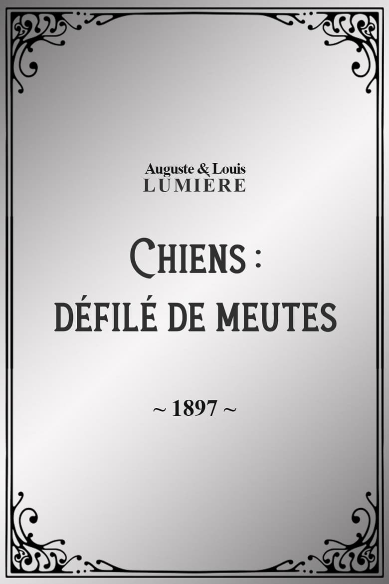 Poster of Chiens : défilé de meutes