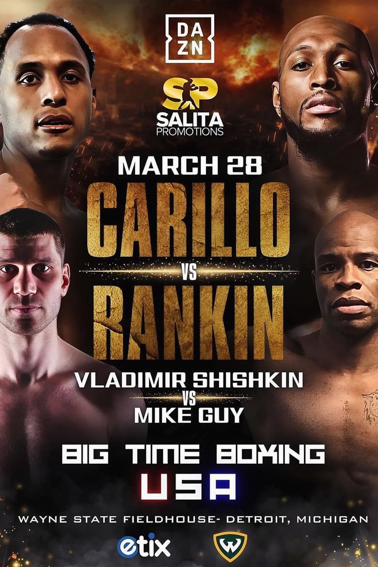 Poster of Juan Carrillo vs. Quinton Rankin