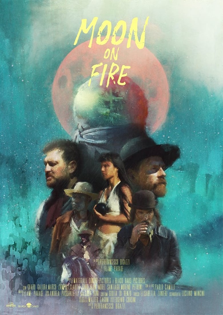 Poster of Moon on Fire