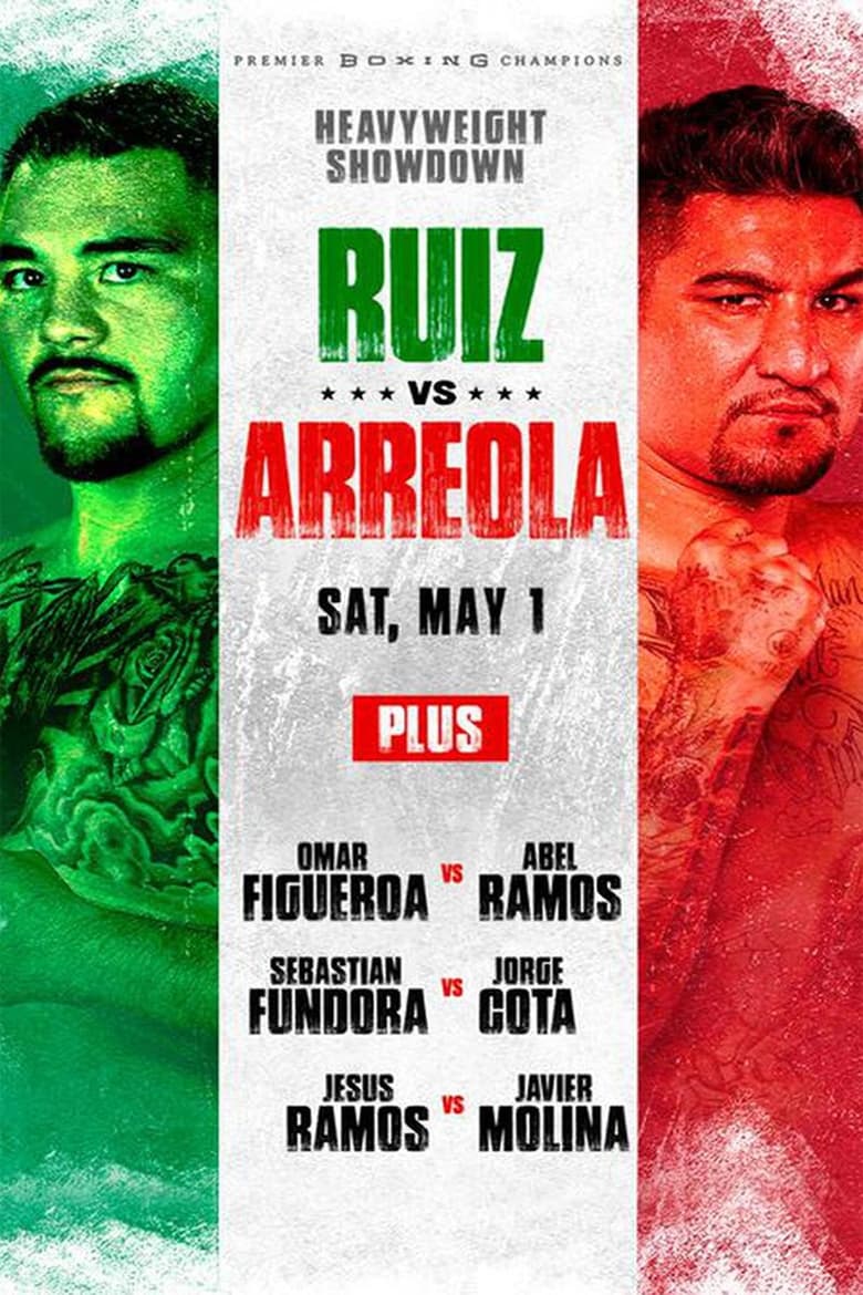 Poster of Andy Ruiz Jr. vs. Chris Arreola