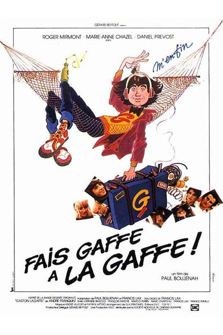 Poster of Fais gaffe à la gaffe !