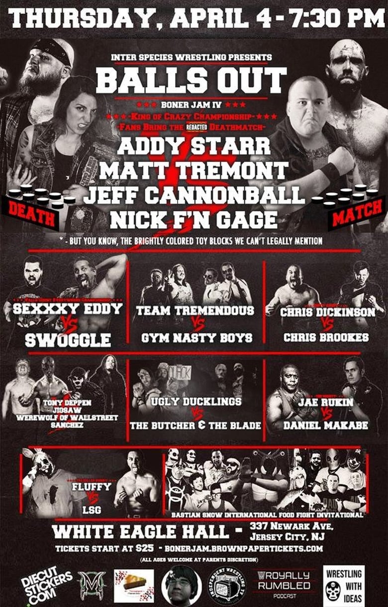 Poster of ISW Boner Jam IV: Balls Out