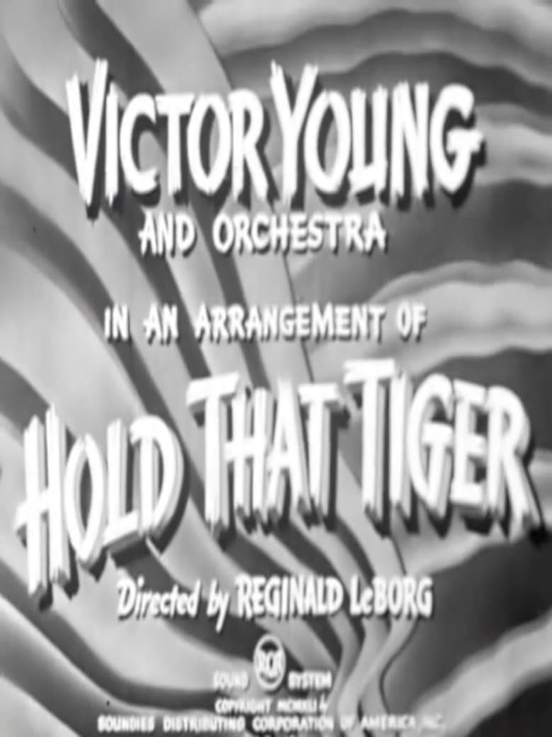 Poster of Hold That Tiger