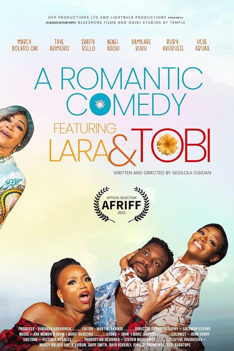 Poster of A Romantic Comedy Featuring Lara and Tobi