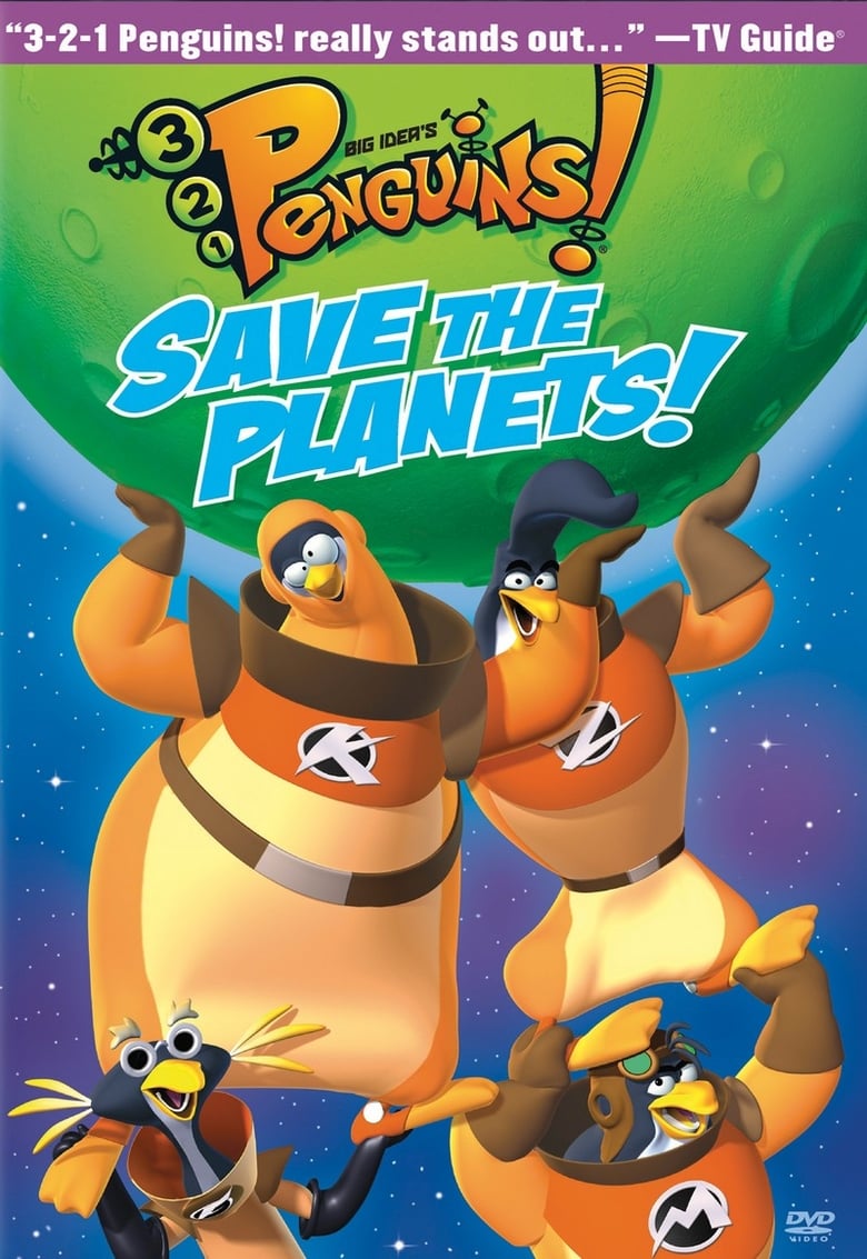 Poster of 3-2-1 Penguins: Save the Planets