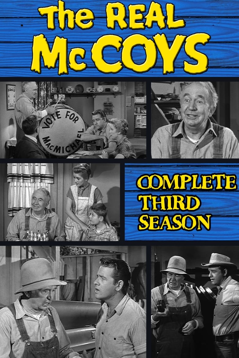 Poster of Cast and Crew in The Real McCoys - Season 3 - Episode 37 - The Gigolo