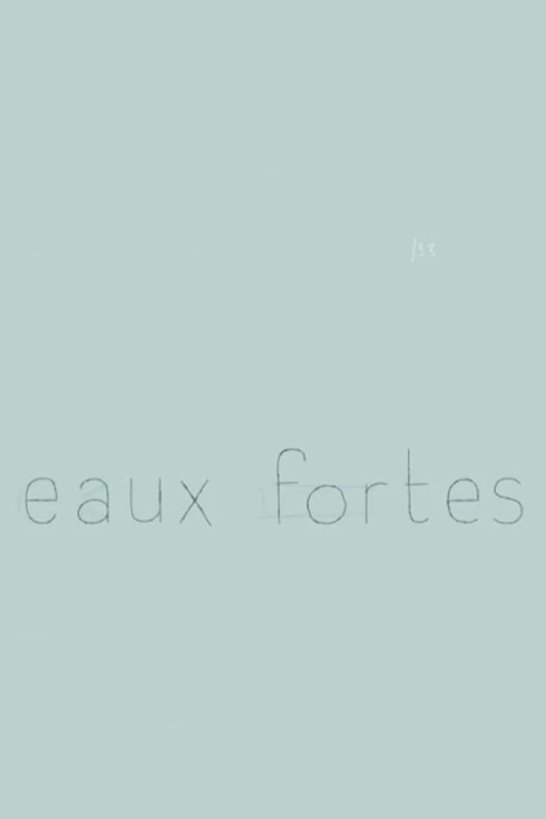 Poster of Eaux fortes