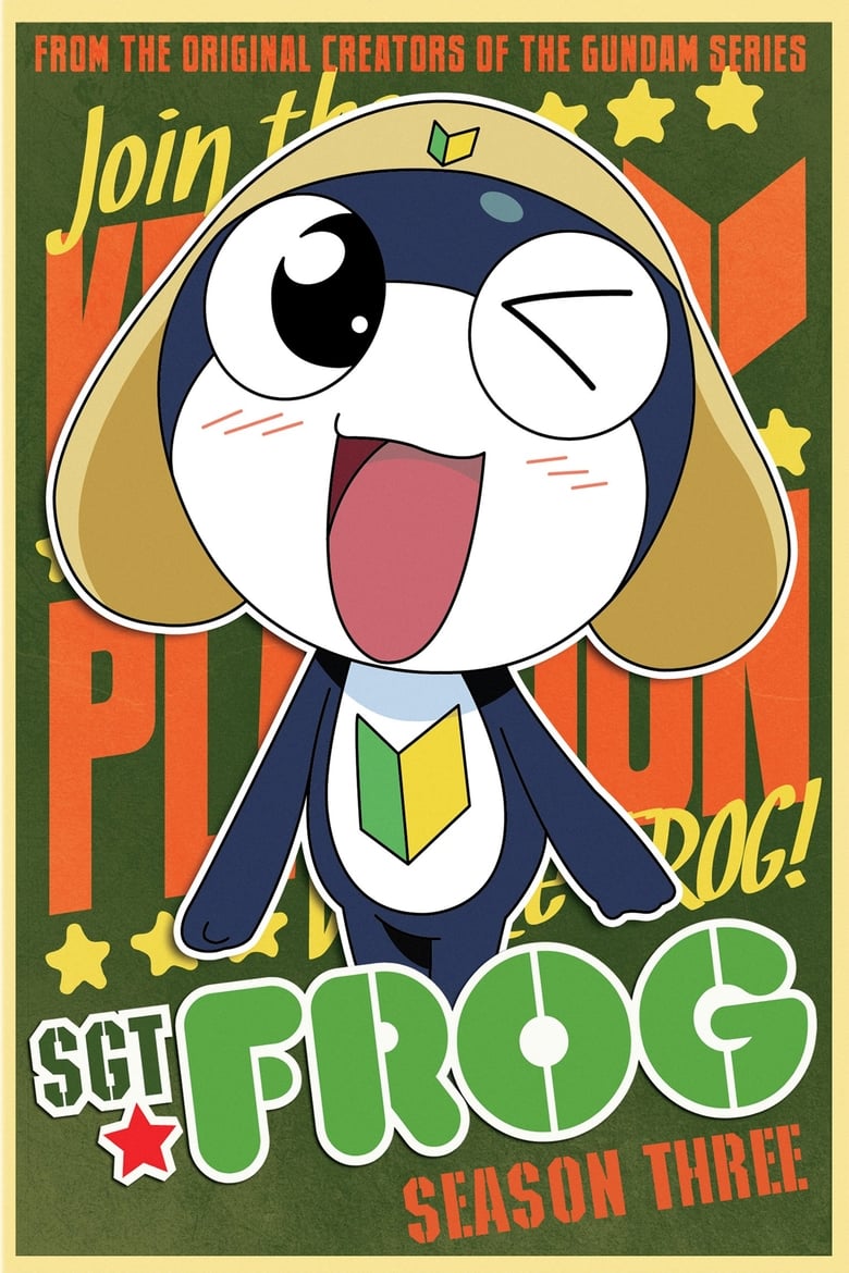 Poster of Cast and Crew in Sgt. Frog - Season 3 - Episode 114 - Giroro: Vengeance is Mine / Keroro: Dasonu☆Maso Yet Again?