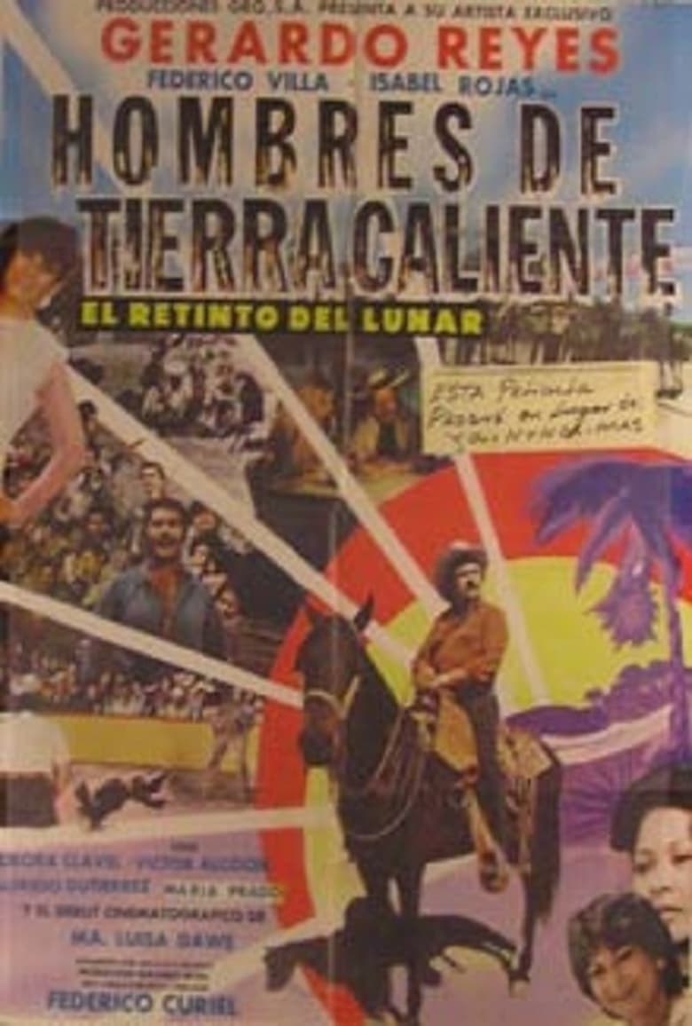 Poster of Hombres de tierra caliente