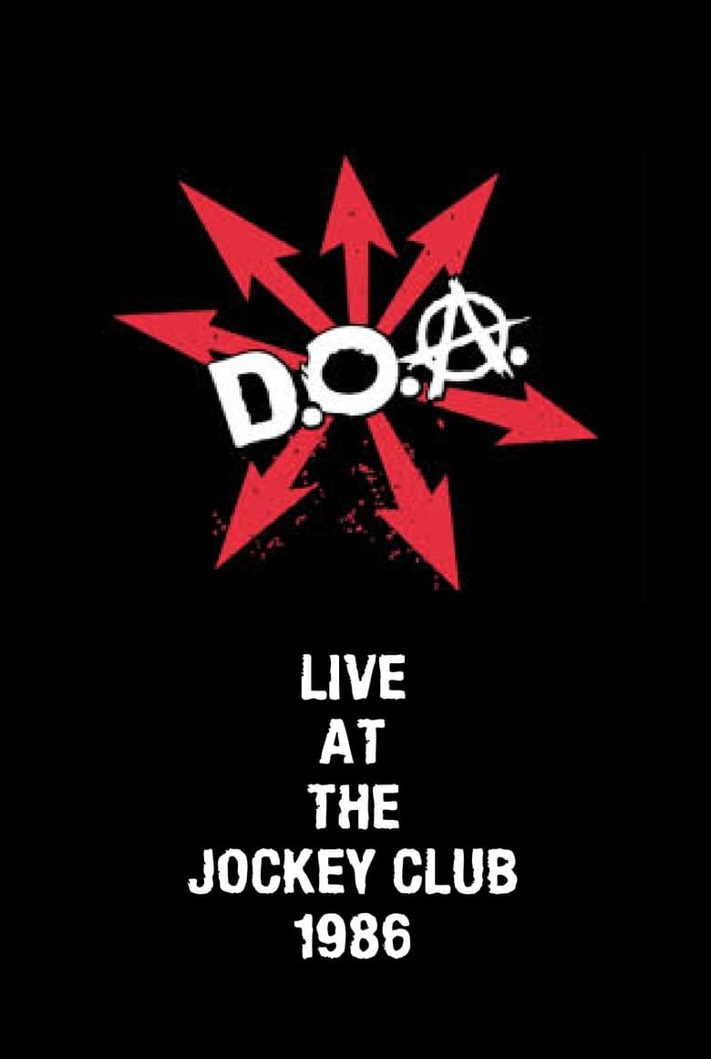 Poster of D.O.A. Live at The Jockey Club