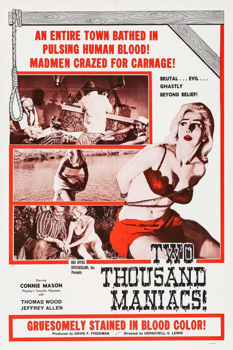 Poster of Two Thousand Maniacs!