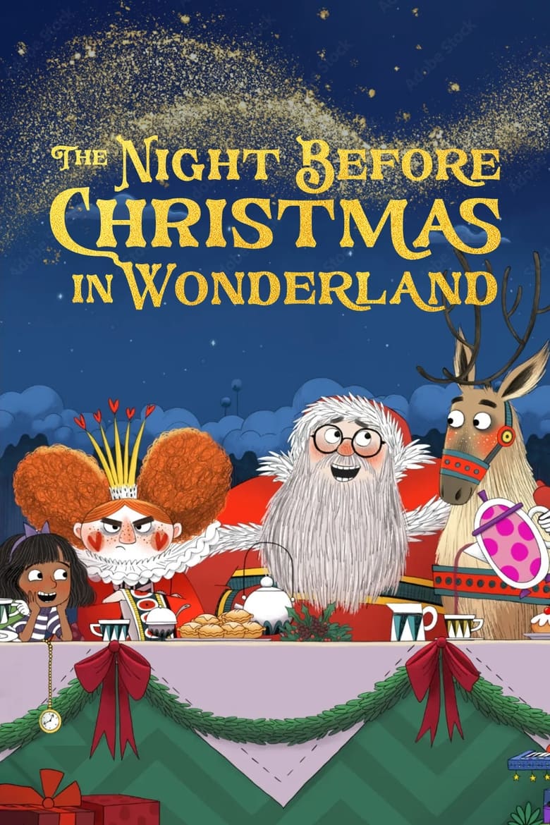 Poster of The Night Before Christmas in Wonderland