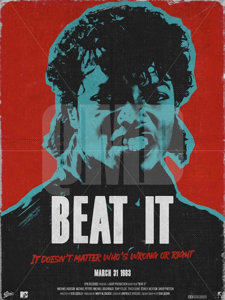 Poster of Michael Jackson: Beat It