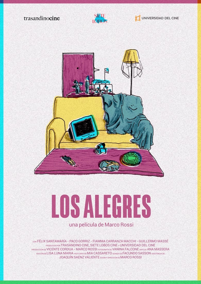 Poster of Los Alegres