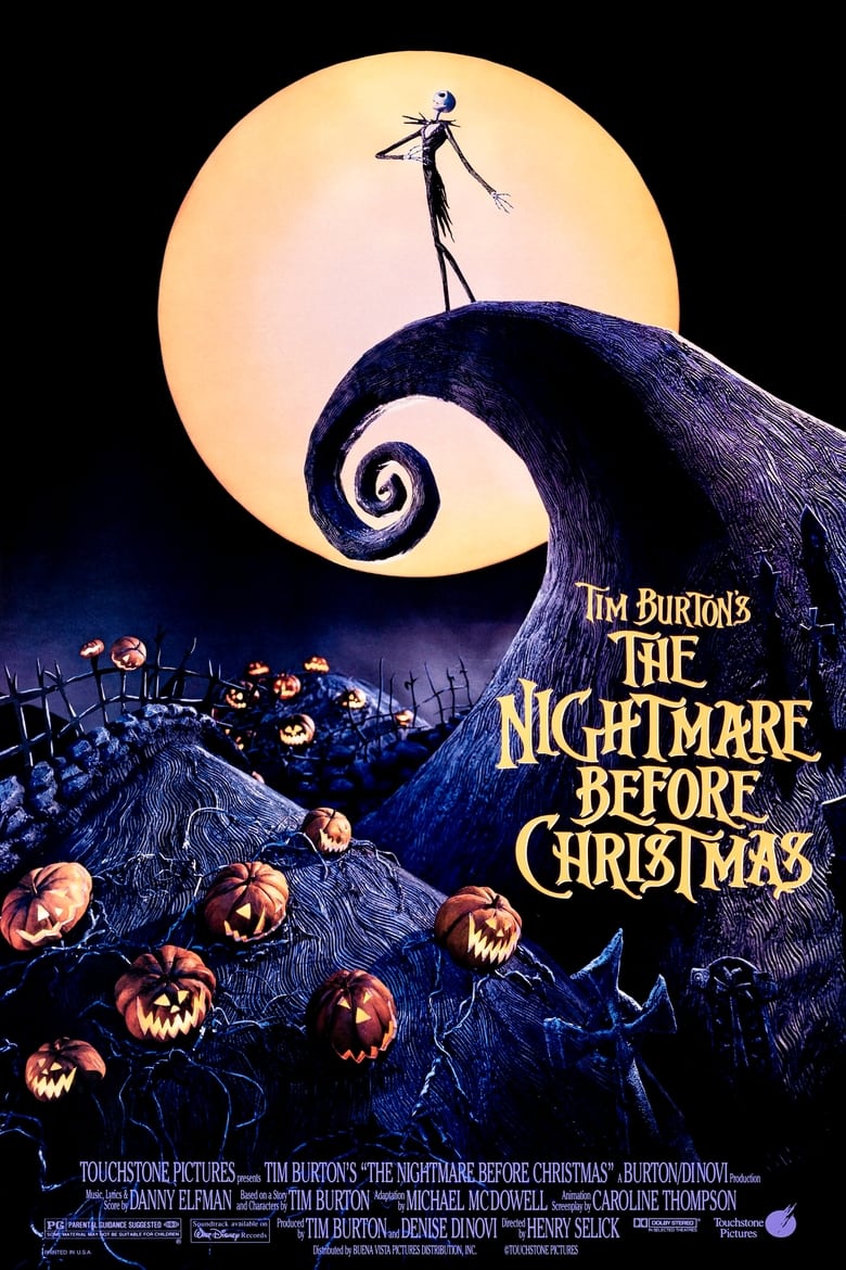 Poster of The Nightmare Before Christmas