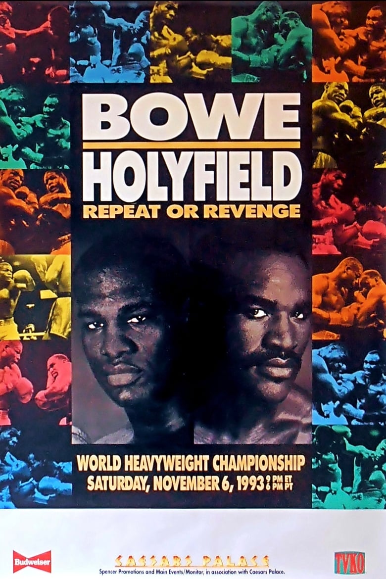 Poster of Evander Holyfield vs. Riddick Bowe II