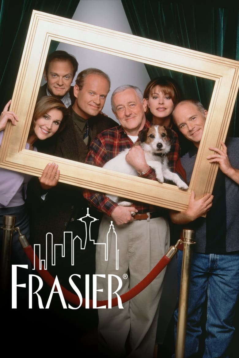 Poster of Cast and Crew in Frasier - Season 6 - Episode 10 - Merry Christmas, Mrs. Moskowitz