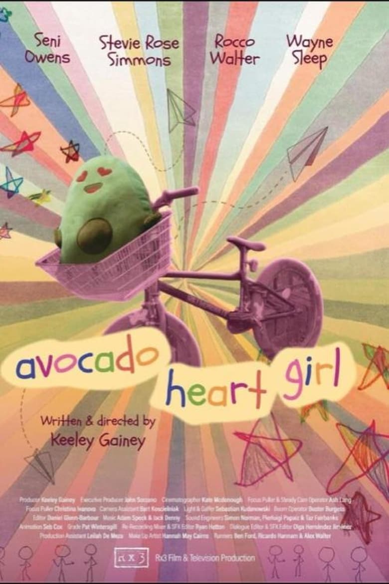 Poster of Avocado Heart Girl