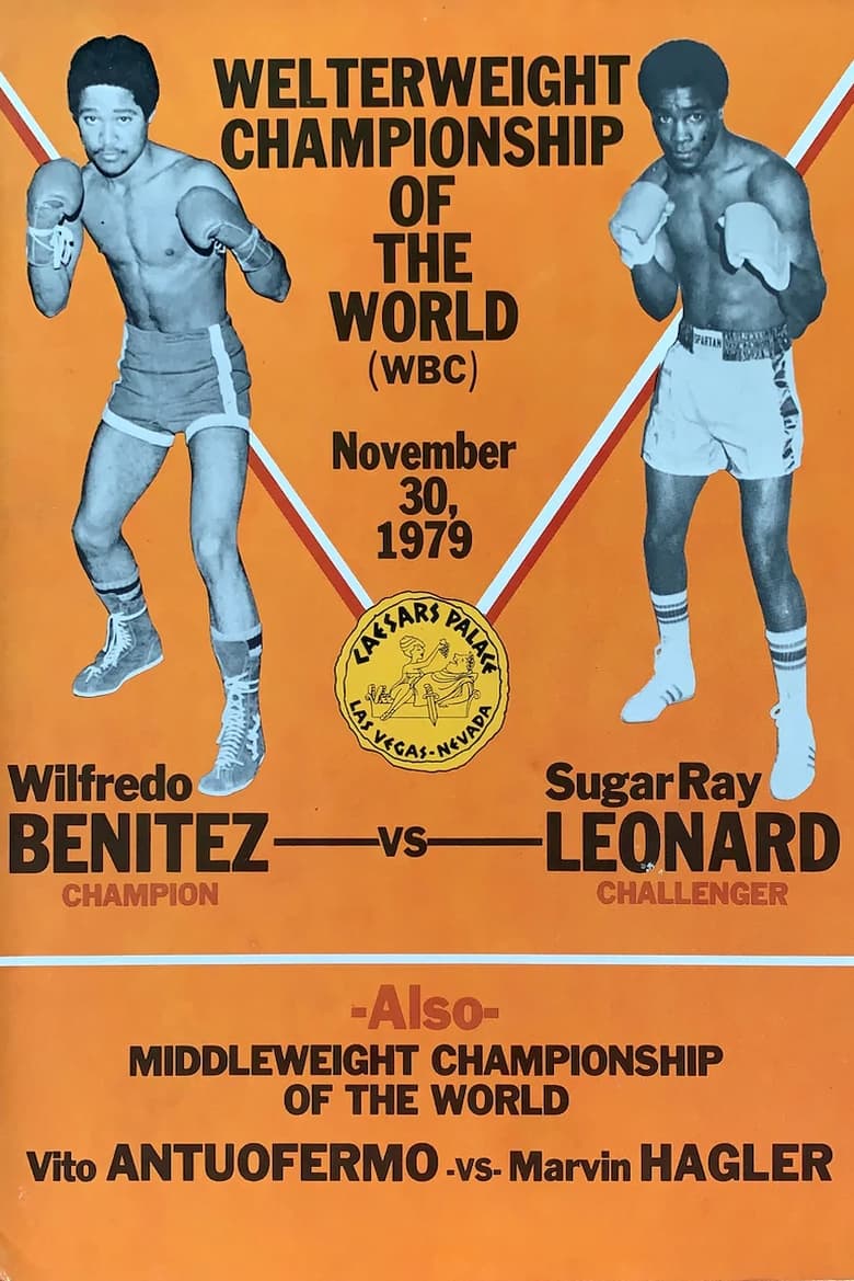 Poster of Sugar Ray Leonard vs. Wilfred Benítez