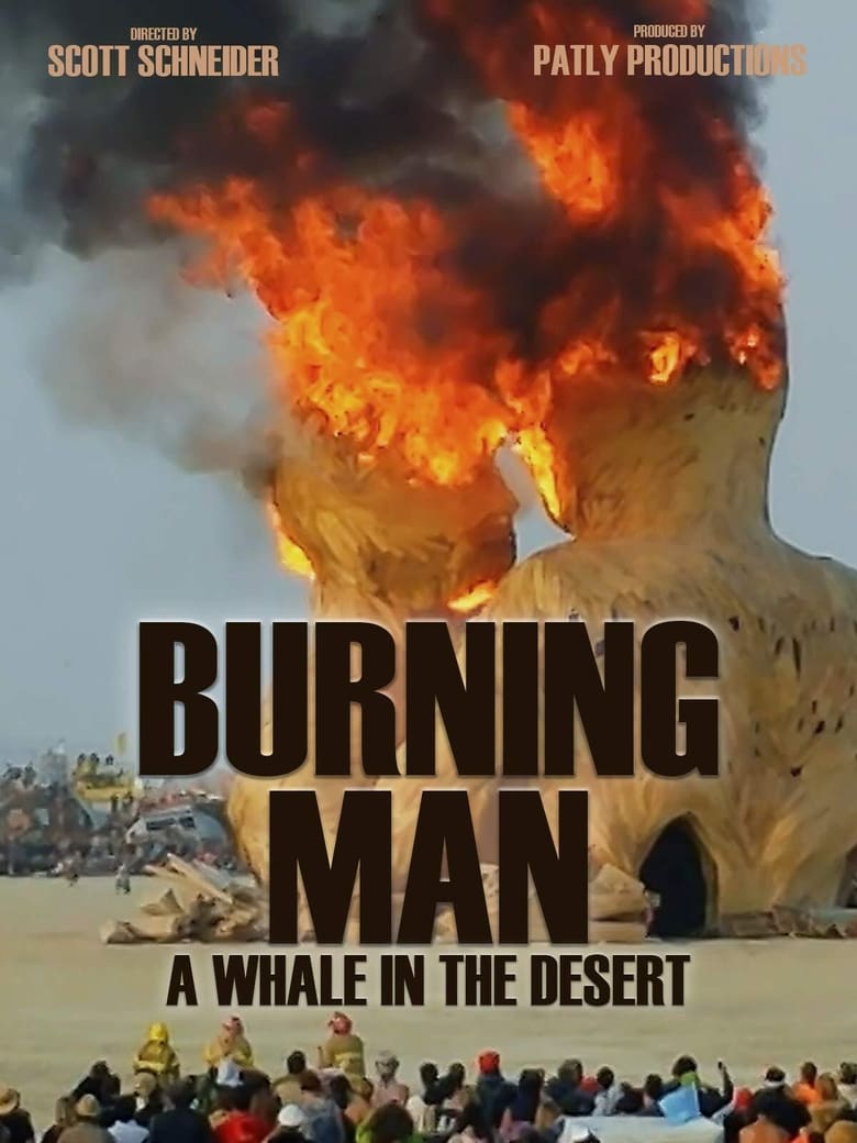 Poster of Burning Man: A Whale in the Desert