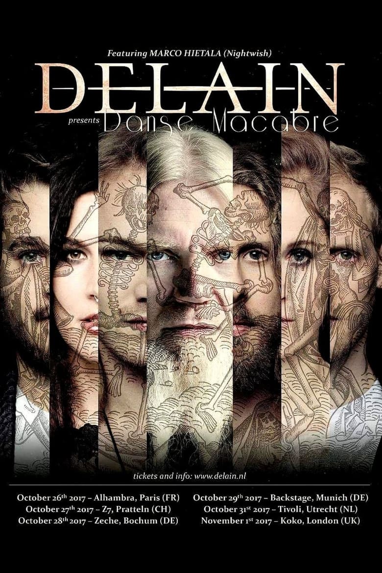 Poster of Delain - Danse Macabre live at TivoliVredenburg