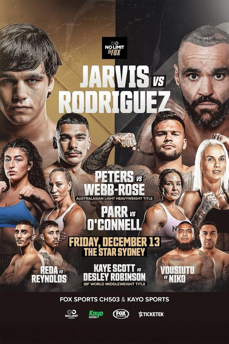 Poster of Brock Jarvis vs. Adrian Rodriguez