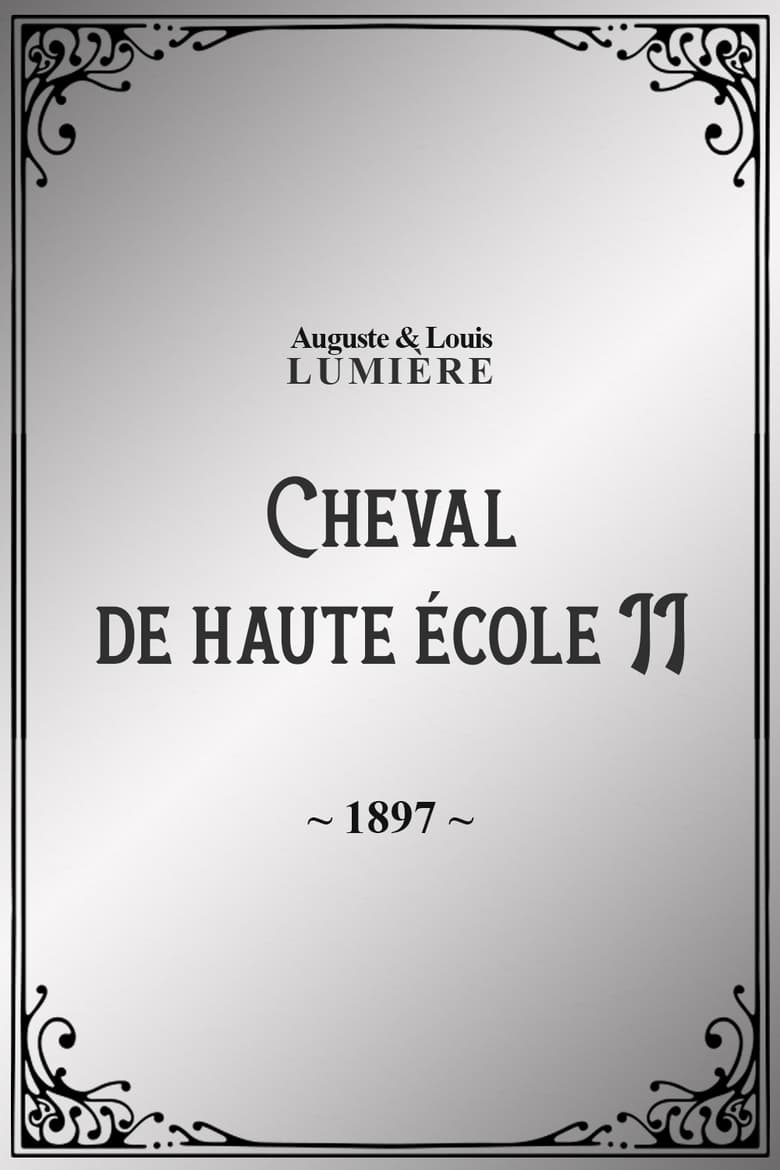 Poster of Cheval de haute école, II