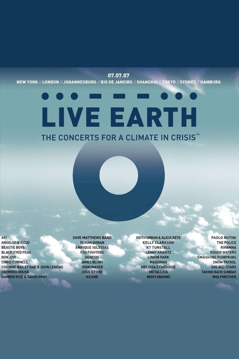 Poster of Live Earth: A Concert for a Climate in Crisis