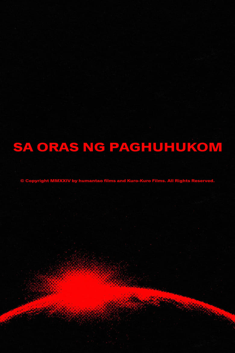 Poster of Sa Oras ng Paghuhukom