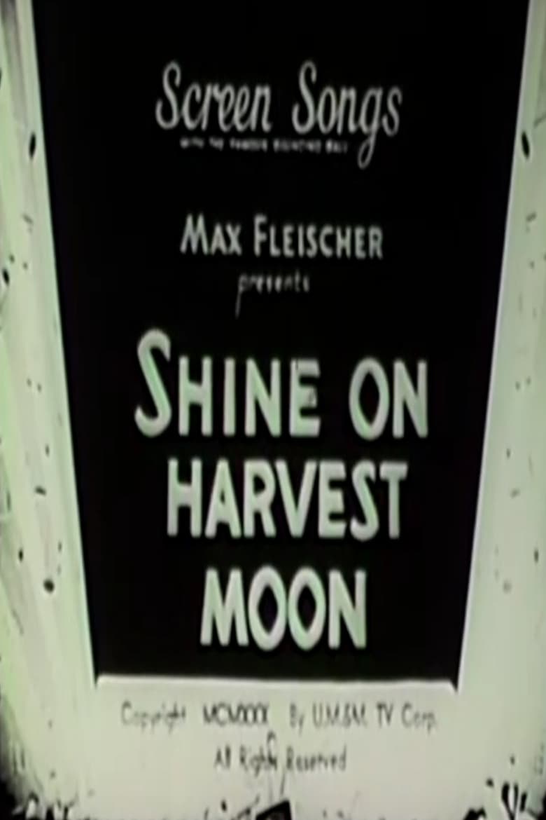 Poster of Shine on Harvest Moon