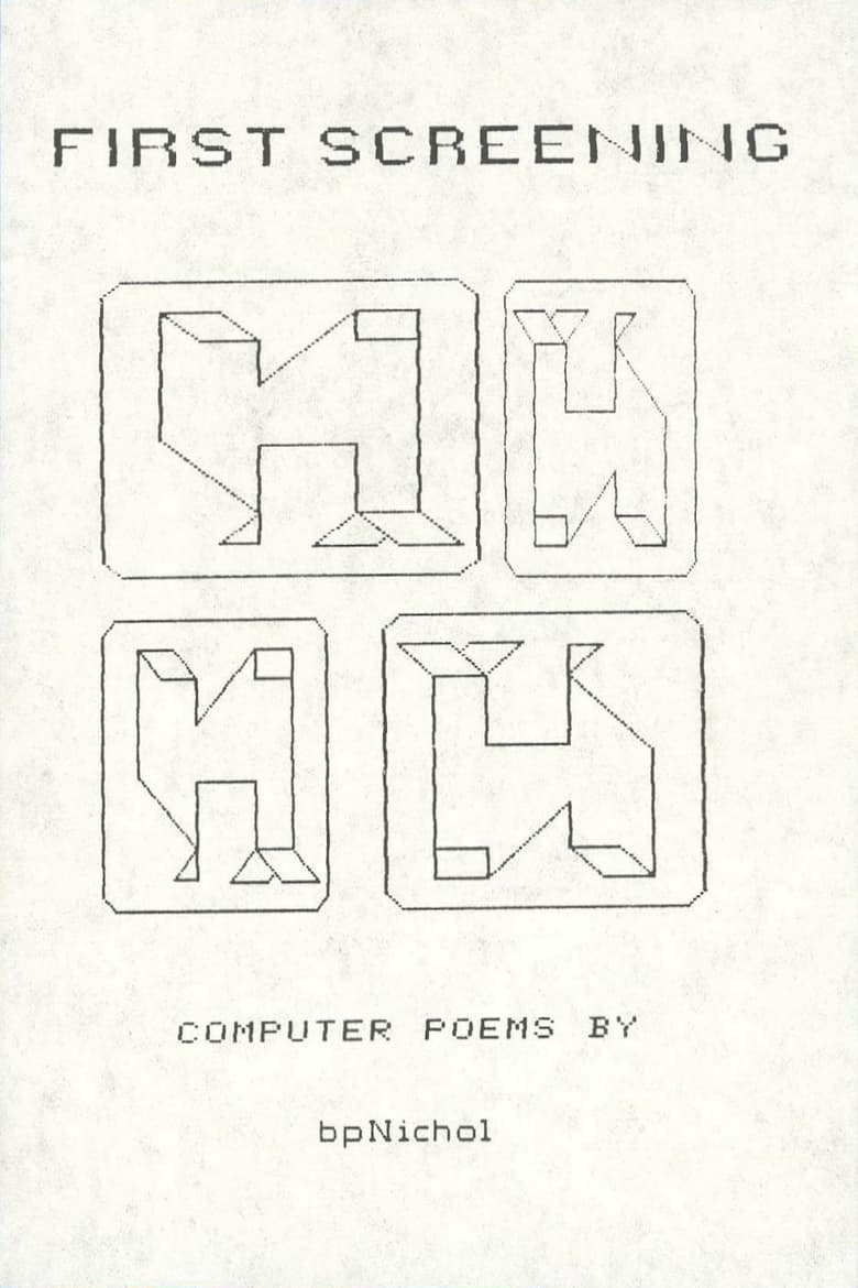 Poster of First Screening: Computer Poems