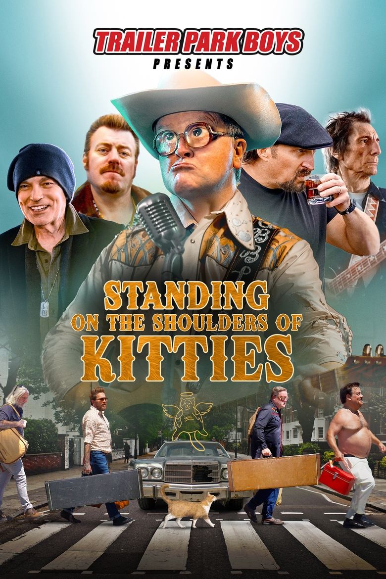 Poster of Standing on the Shoulders of Kitties: The Bubbles and the Shitrockers Story