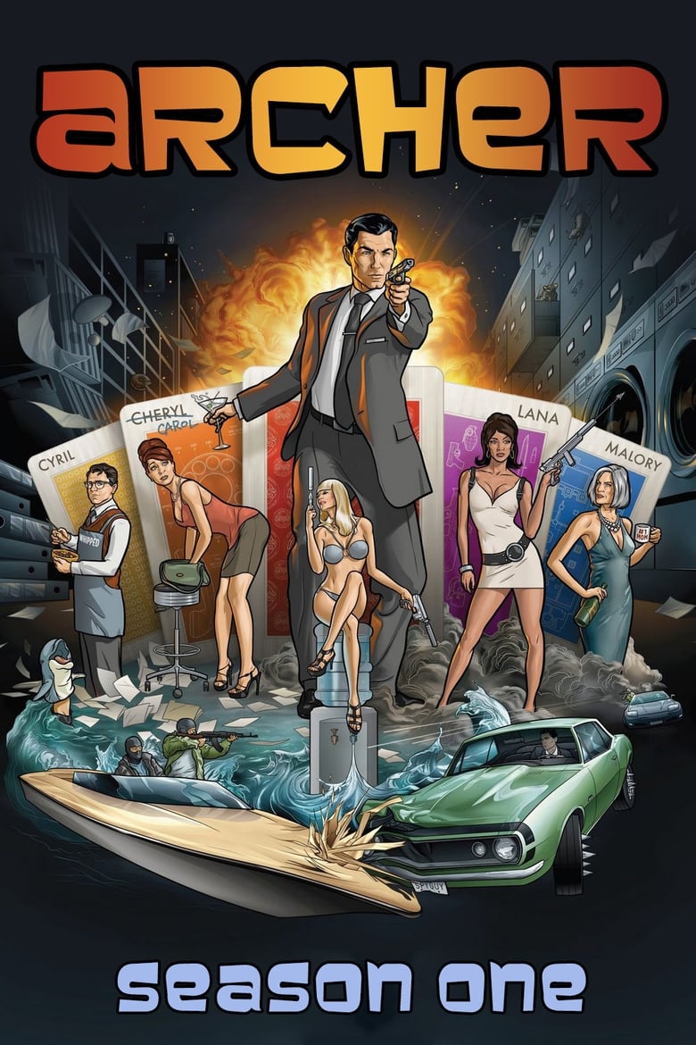 Poster of Episodes in Archer - Season 1 - Season 1