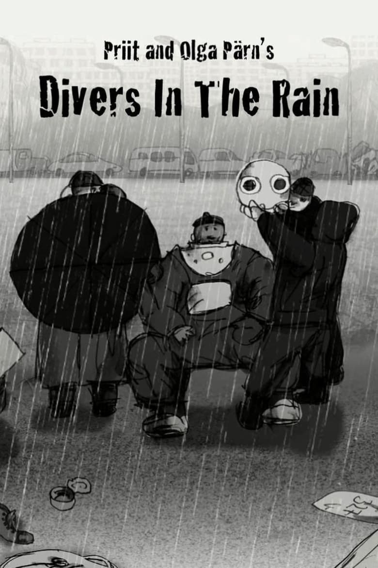 Poster of Divers in the Rain