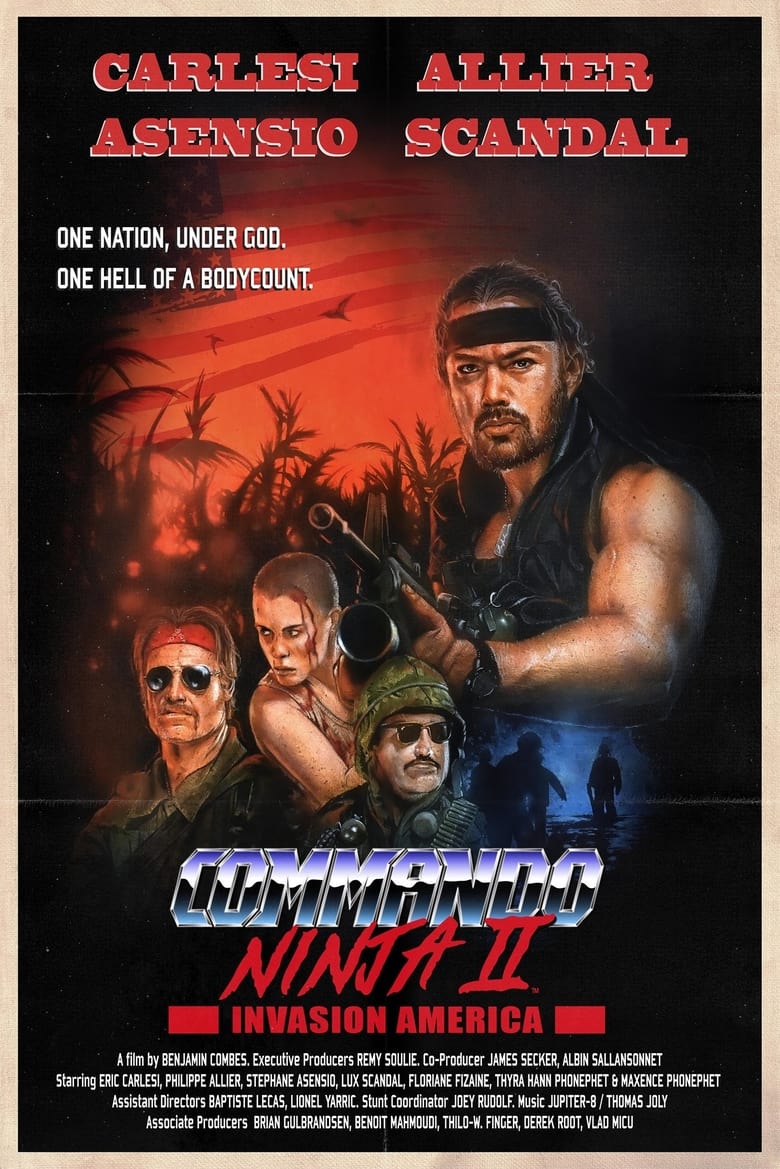 Poster of Commando Ninja 2: Invasion America