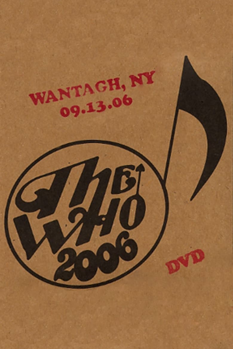 Poster of The Who: Wantagh 9/13/2006