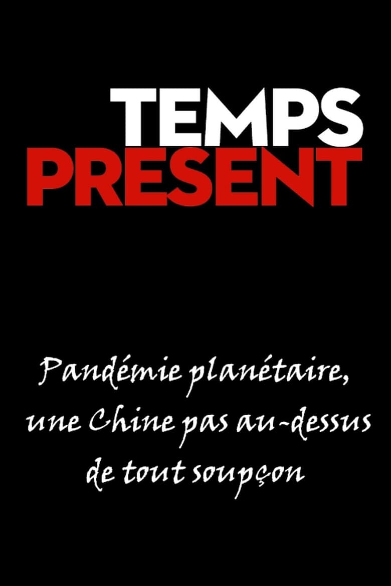 Poster of Pandémie planétaire, une Chine pas au-dessus de tout soupçon