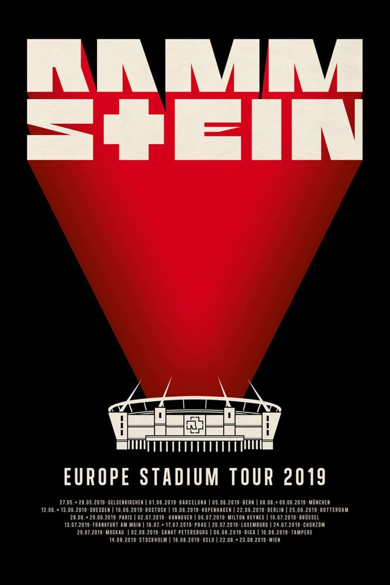 Poster of Rammstein Europe Stadium Tour 2019