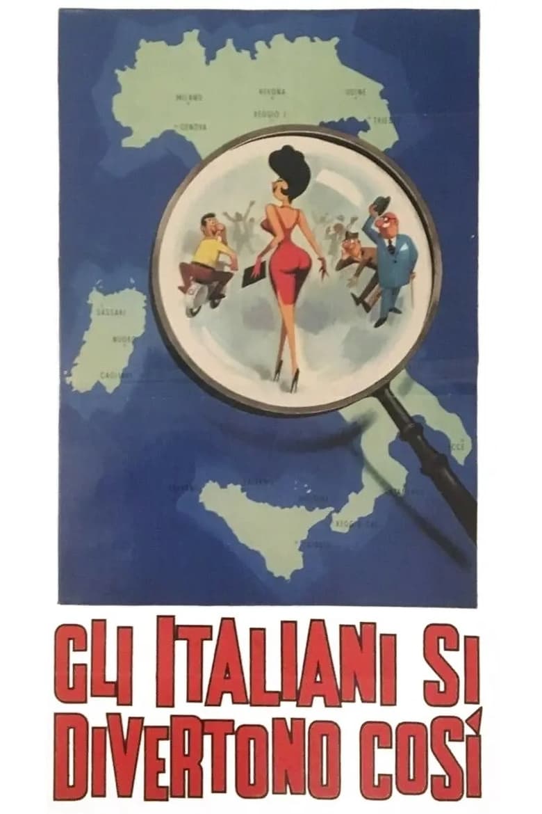 Poster of Gli italiani si divertono così