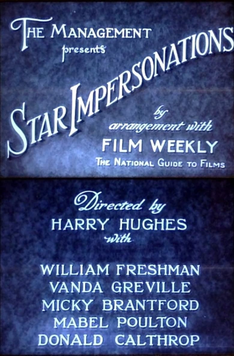 Poster of Star Impersonations