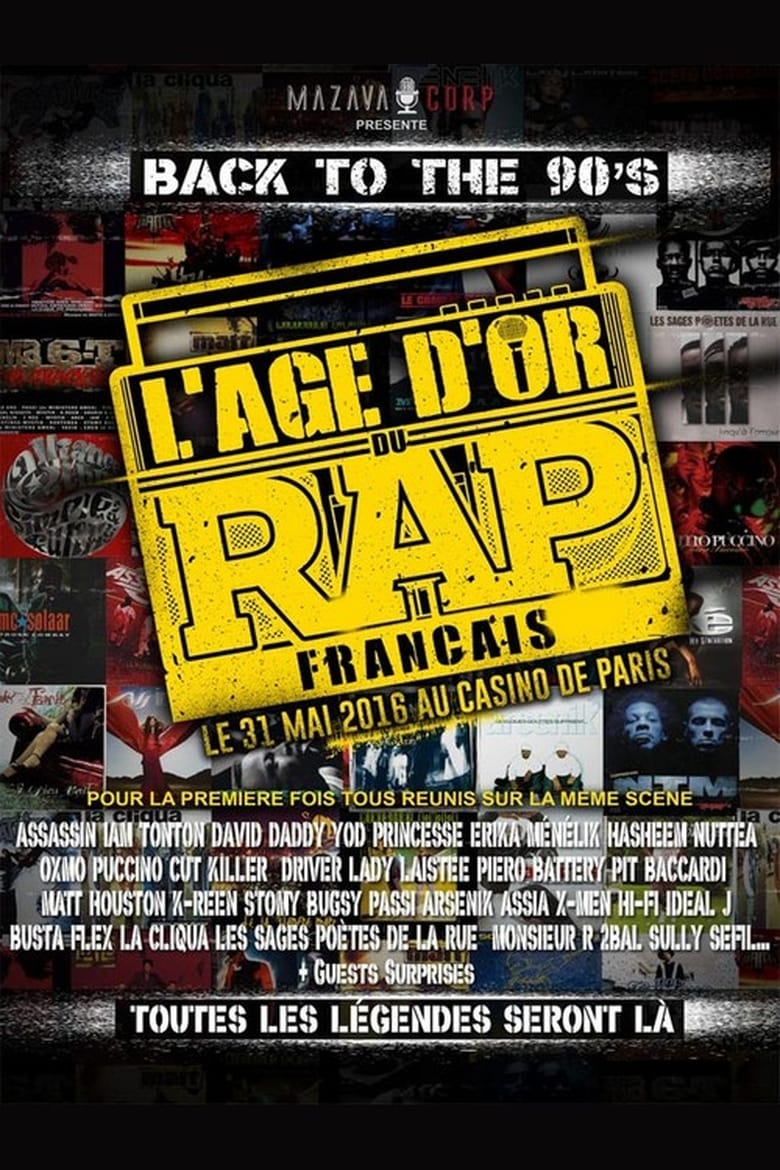 Poster of L'Âge d'Or du rap français