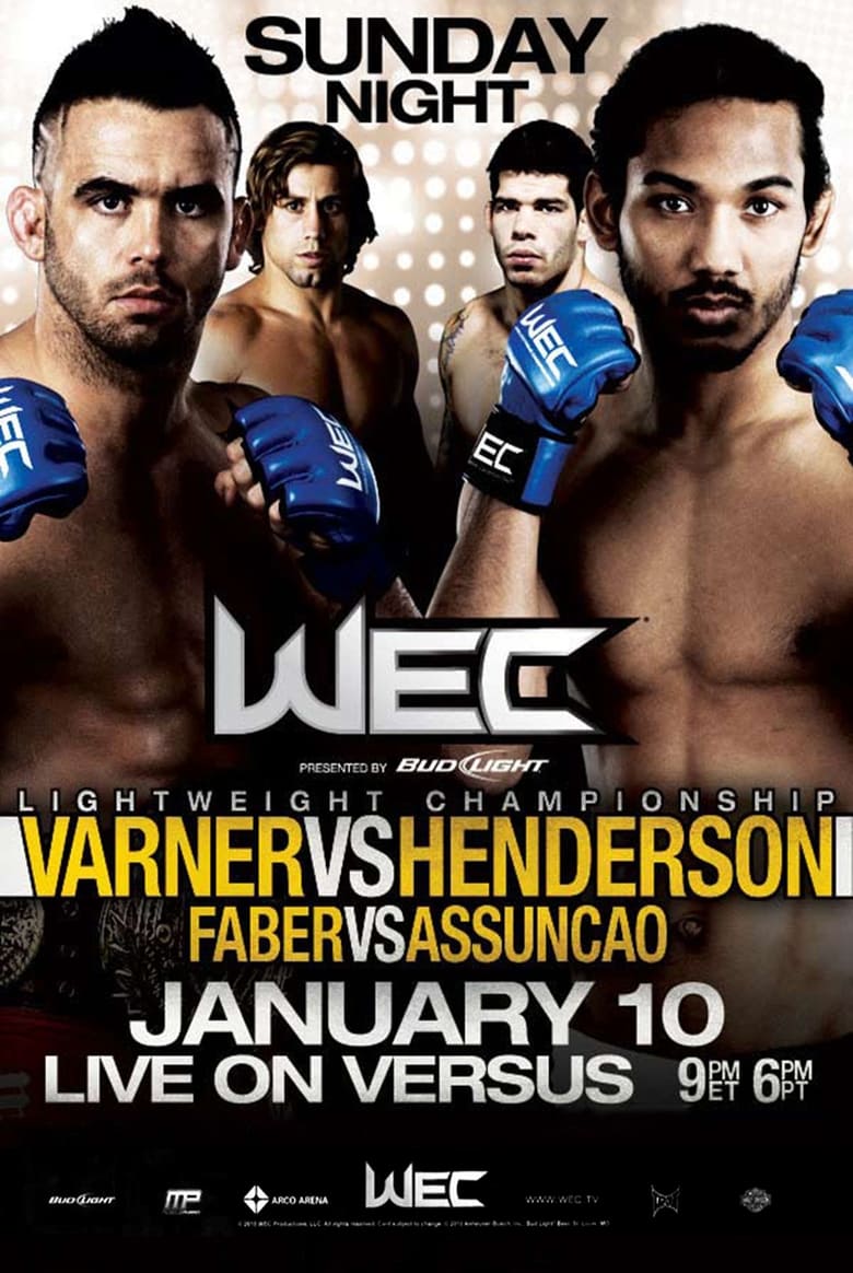 Poster of WEC 46: Varner vs. Henderson