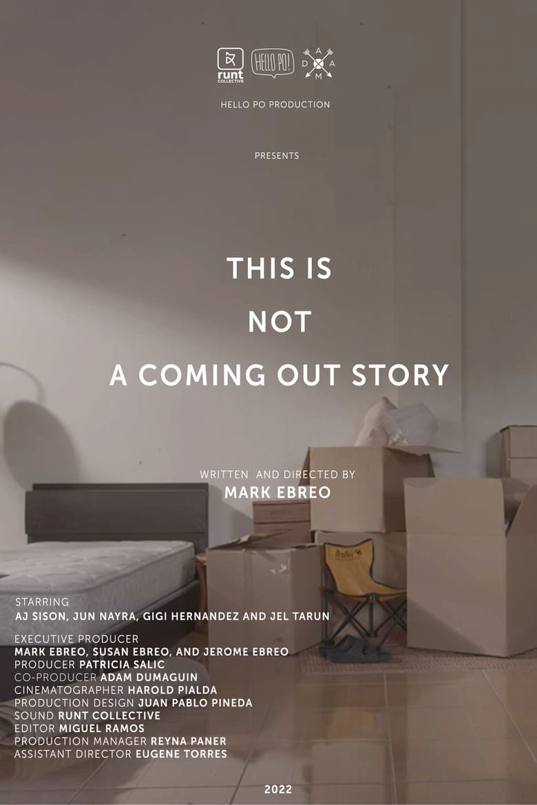 Poster of This is Not A Coming Out Story